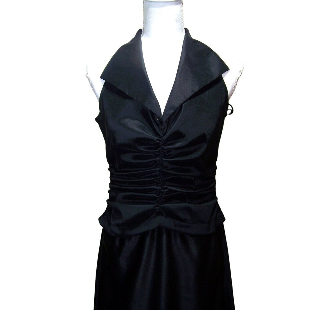 Tadashi Gown Dress Formal Black Tie 8 Petite Sleeveless Party NWT - Picture 2 of 10